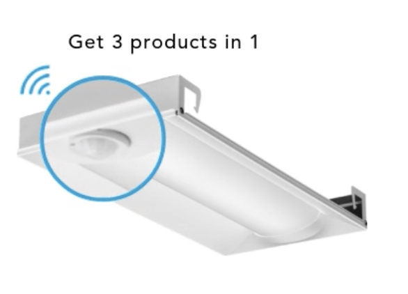 Get 3 Products in 1 With New nLight Networked Embedded Lighting Controls from Acuity Brands